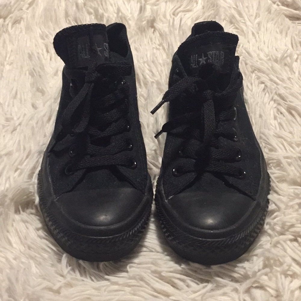 Converse All Star All Black Shoes Size 7 Women’s